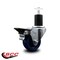 Service Caster 3'' Solid Poly Swivel 1-3/4'' Expanding Stem Caster with Brake SCC-EX20S314-SPUS-PLB-134 - alternate 4